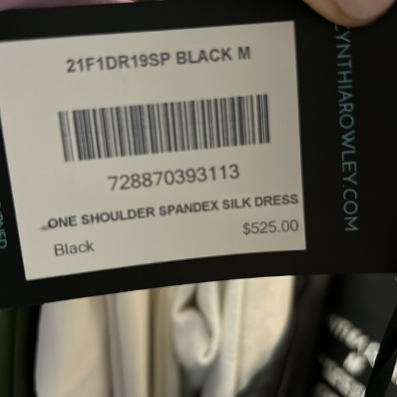 Cynthia Rowley NWT Sailor one shoulder dress - Picture 10 of 10